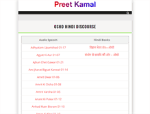 Tablet Screenshot of preetkamal.com